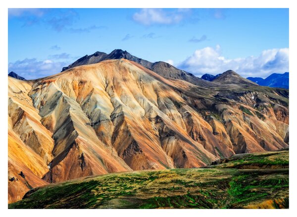 Staklena slika - Landmannalaugar (70x50 cm)
