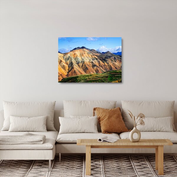 Staklena slika - Landmannalaugar (70x50 cm)