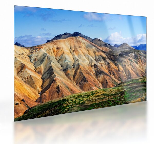 Staklena slika - Landmannalaugar (70x50 cm)