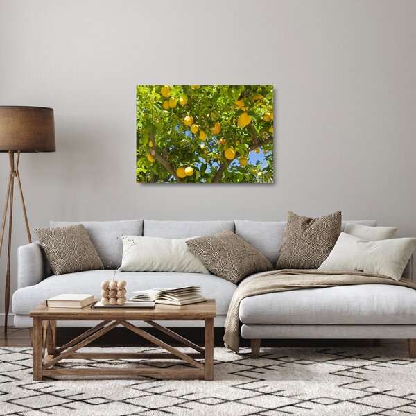 Staklena slika - Limun (70x50 cm)
