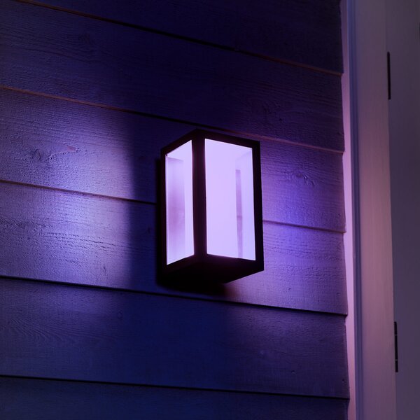 Vanjske Svjetiljka Philips Hue, Impress, prigušiv, Crno, Metal, Moderan