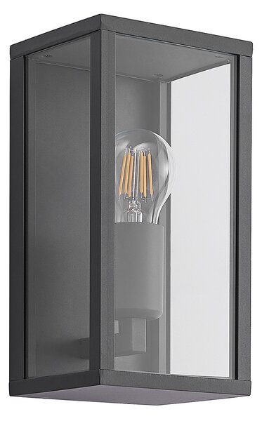 Vanjske Svjetiljka Lindby, Peldar, prigušiv, Crno, Balkon, Metal, Moderan