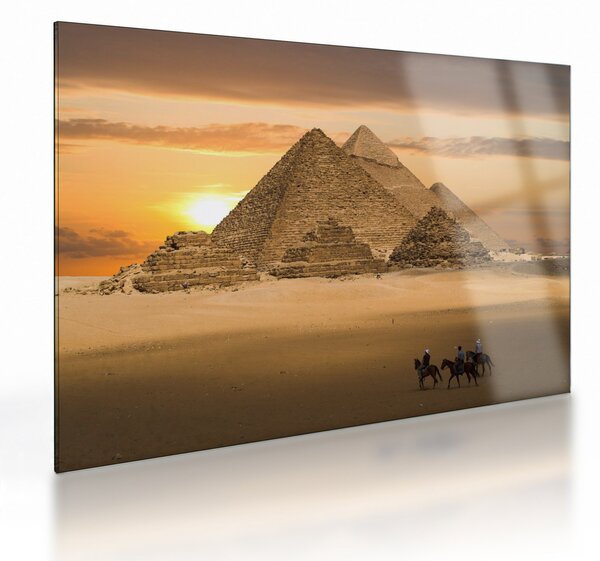 Staklena slika - Piramide (70x50 cm)