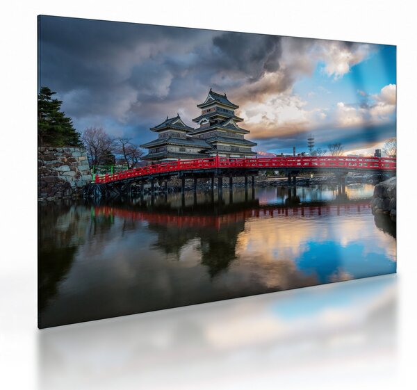 Staklena slika - Japan (70x50 cm)