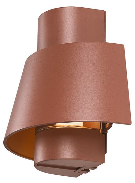 Vanjske Svjetiljka SLV, Photoni, prigušiv, Smeđa / hrđa, Terasa, Aluminij
