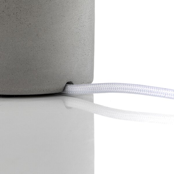 Stolne Lampa Audo Copenhagen, JWDA, prigušiv, Sivo, Dnevna soba, Beton, Dizajn