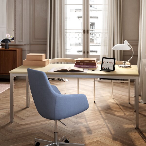 Stolne Lampa FRITZ HANSEN, Kaiser Idell 6631-T Luxus, Bijela, Dnevna soba, Metal, Dizajn