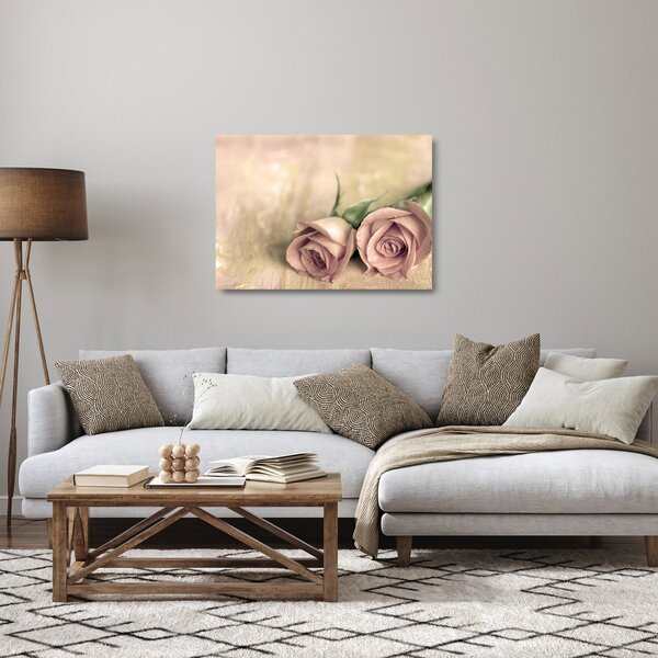 Staklena slika - Fine ruze (70x50 cm)
