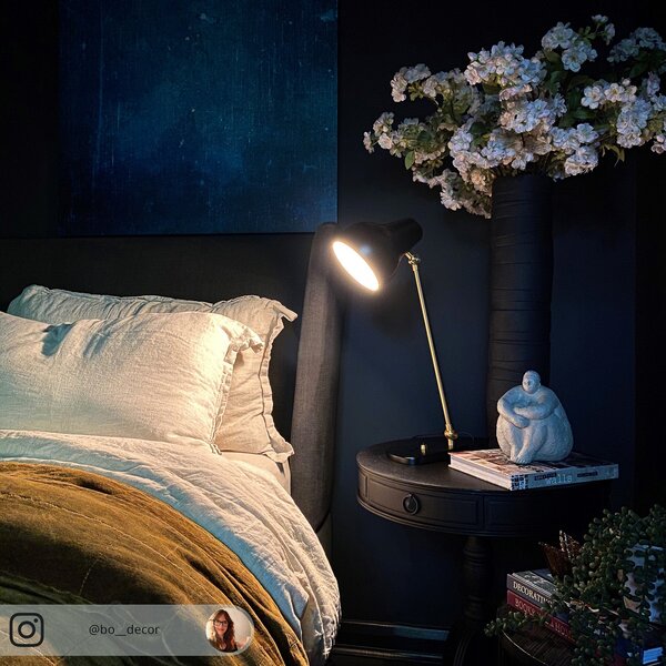 Stolne Lampa Louis Poulsen, VL38, Crno, Dnevna soba, Metal, Dizajn