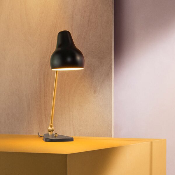 Stolne Lampa Louis Poulsen, VL38, Crno, Dnevna soba, Metal, Dizajn