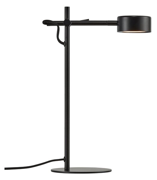 Stolne Lampa Nordlux, Clyde, prigušiv, Crno, Dnevna soba, Metal, Moderan