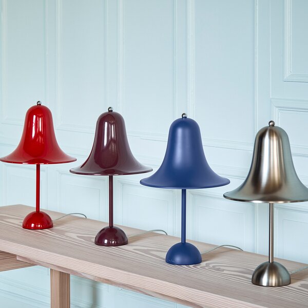 Stolne Lampa Verpan, Pantop, Plava, Dnevna soba, Metal, Dizajn