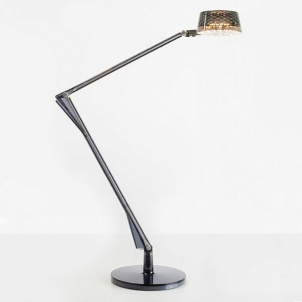 Stolne Lampa Kartell, Aledin Dec, Sivo, Dnevna soba, Plastika, Moderan