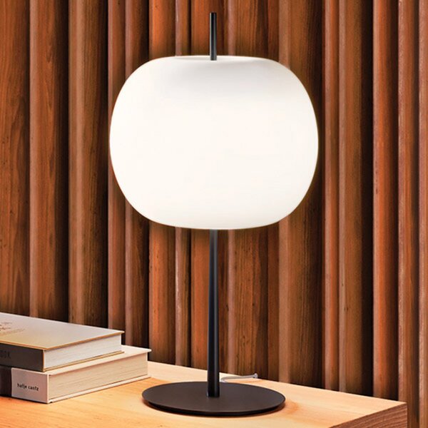Stolne Lampa kdln, Kushi, prigušiv, Bijela, Dnevna soba, Staklo, Dizajn