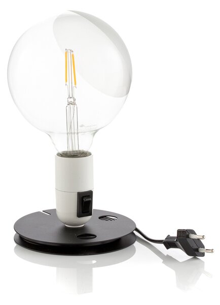 Stolne Lampa FLOS, Lampadina, Bijela, Dnevna soba, Metal, Dizajn