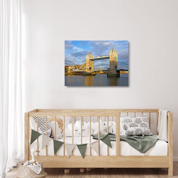 Staklena slika - Tower Bridge (70x50 cm)