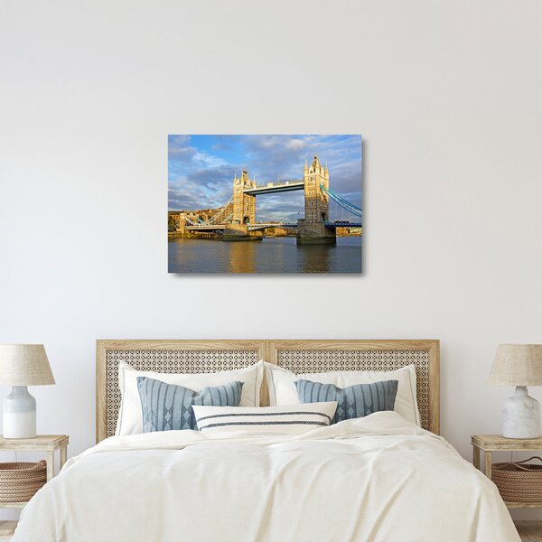 Staklena slika - Tower Bridge (70x50 cm)