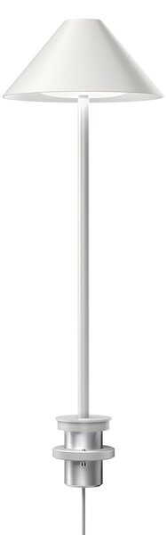 Stolne Lampa Louis Poulsen, Keglen, prigušiv, Bijela, Dnevna soba, Metal, Dizajn
