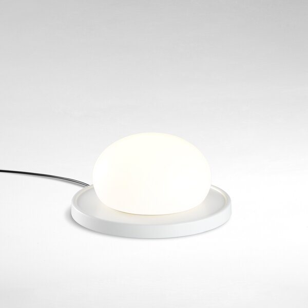 Stolne Lampa MARSET, Bolita, prigušiv, Bijela, Dnevna soba, Staklo, Dizajn