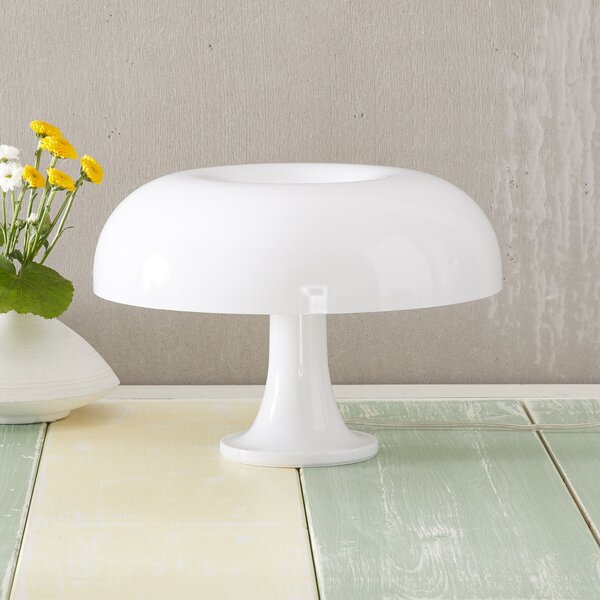 Stolne Lampa Artemide, Nessino, Bijela, Dnevna soba, Plastika, Dizajn