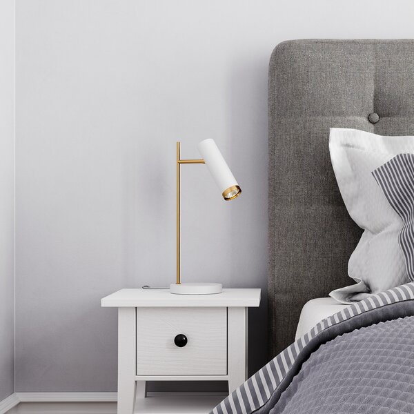 Stolne Lampa By Rydéns, Puls, Bijela, Dnevna soba, Metal, Moderan