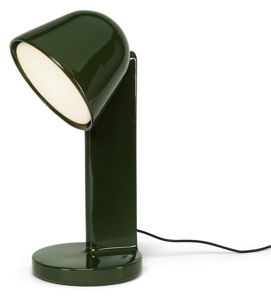 Stolne Lampa FLOS, Céramique Down, prigušiv, Zelena, Dnevna soba, Keramika, Dizajn