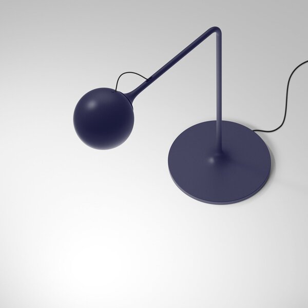 Stolne Lampa Artemide, Ixa, prigušiv, Plava, Dnevna soba, Metal, Dizajn