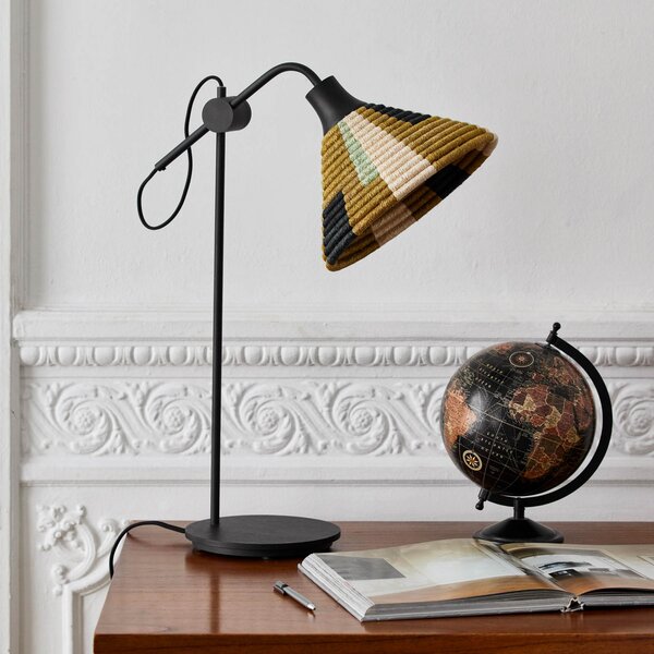 Stolne Lampa Forestier, Parrot, Crno, Dnevna soba, Metal, Dizajn
