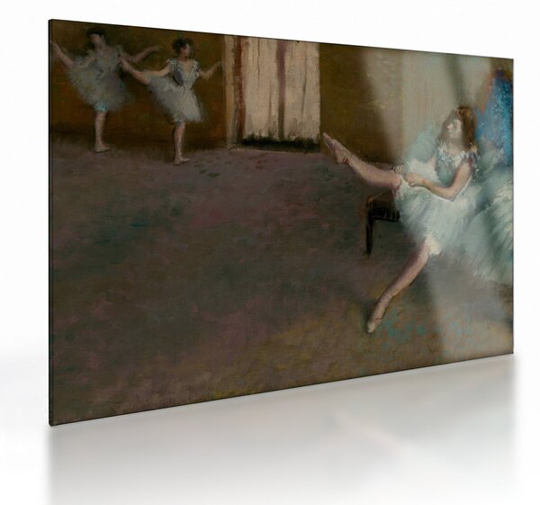 Staklena slika - Edgar Degas, Before the Ballet, reprodukcije (70x50 cm)