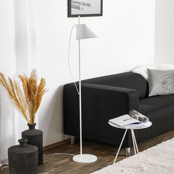 Podne Lampa Louis Poulsen, Yuh, prigušiv, Bijela, Dnevna soba, Metal, Dizajn