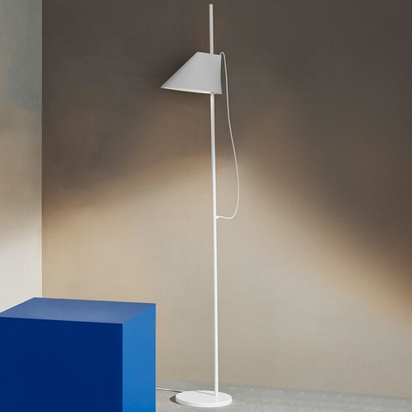 Podne Lampa Louis Poulsen, Yuh, prigušiv, Bijela, Dnevna soba, Metal, Dizajn