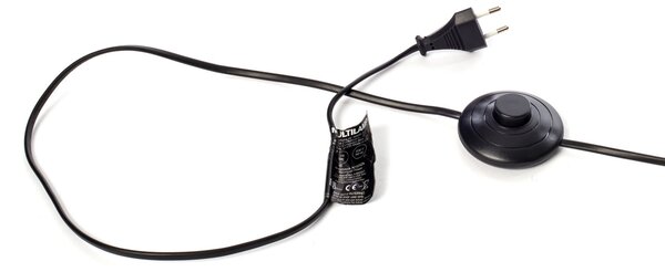 Podne Lampa SELETTI, Multilamp, prigušiv, Crno, Dnevna soba, Metal, Dizajn