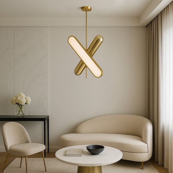 APP832-CP GOLD LED viseća stropna svjetiljka
