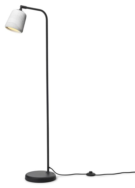 Podne Lampa New Works, Material, Crno, Dnevna soba, Mramor, Dizajn