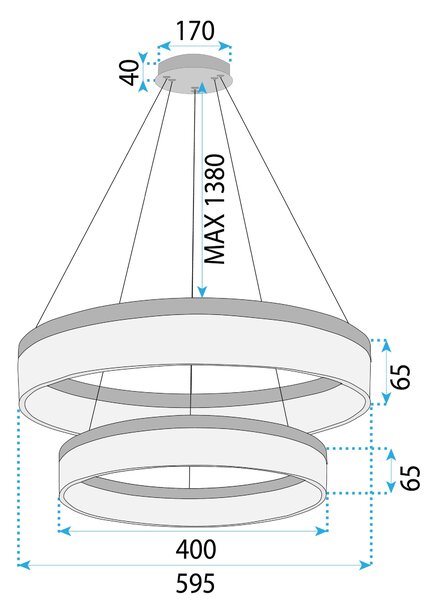 LED svijetiljka LHJ049-CP2 GOLD
