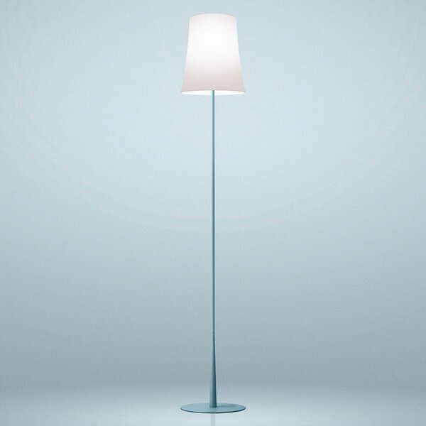 Podne Lampa Foscarini, Birdie Easy, Plava, Dnevna soba, Metal, Dizajn