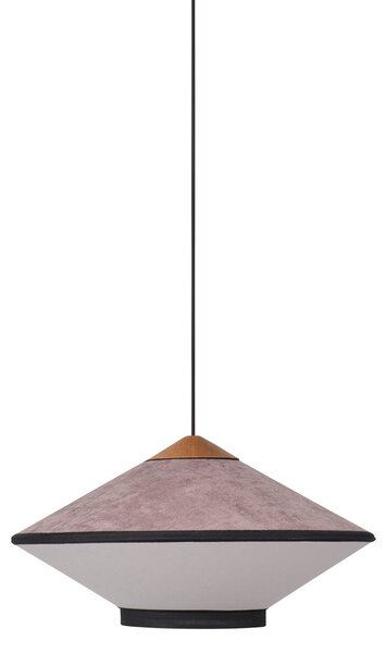 Viseće Svjetiljka Forestier, Cymbal S, prigušiv, Ljubičasta, Dnevna soba, Tkanina / tekstil, Dizajn
