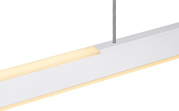Viseće Svjetiljka SLV, One Linear, prigušiv, Bijela, Kuhinja, Metal, Moderan