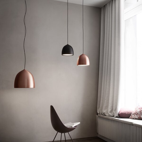Viseće Svjetiljka FRITZ HANSEN, Suspence P1, prigušiv, Bakar, Dnevna soba, Metal, Dizajn