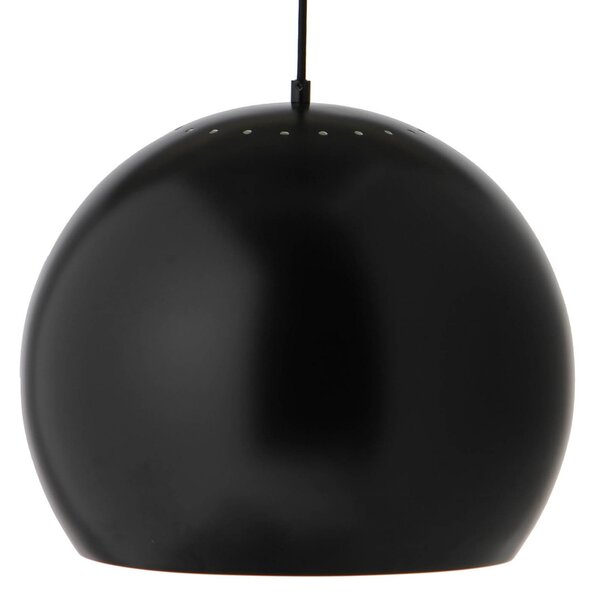 Viseće Svjetiljka FRANDSEN, Ball, prigušiv, Crno, Dnevna soba, Metal, Dizajn