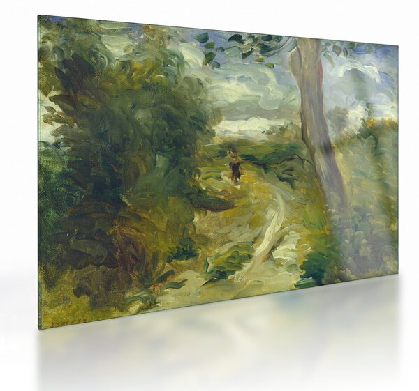 Staklena slika - Auguste Renoir, Landscape between Storms, reprodukcije (70x50 cm)