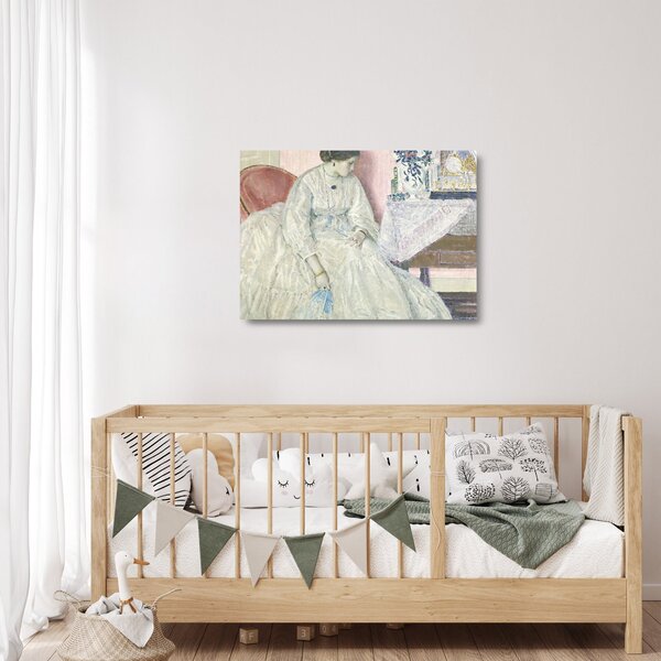 Staklena slika - Frederick Carl Frieseke, Memories, reprodukcije (70x50 cm)