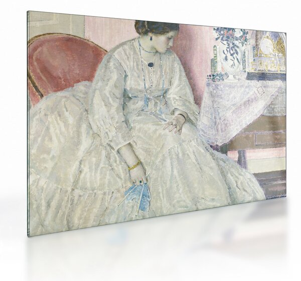 Staklena slika - Frederick Carl Frieseke, Memories, reprodukcije (70x50 cm)