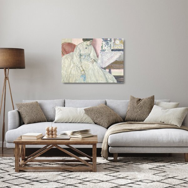 Staklena slika - Frederick Carl Frieseke, Memories, reprodukcije (70x50 cm)