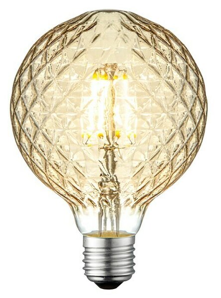Home Sweet Home LED žarulja Amber Kristall (E27, Može se prigušiti, Topla bijela, 380 lm, 4 W)