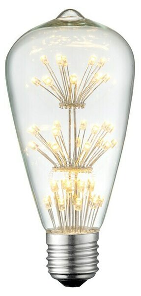 Home Sweet Home LED žarulja Vintage Crystal (E27, Bez prigušivanja, Topla bijela, 100 lm, 1,5 W)
