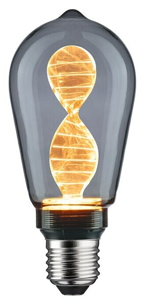 Paulmann Inner Glow LED žarulja Helix (E27, Bez prigušivanja, Žute boje, 90 lm, 3,5 W, Kapljica, Boja: Smoky)