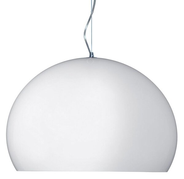 Viseće Svjetiljka Kartell, Small FL/Y, Bijela, Dnevna soba, Plastika, Dizajn