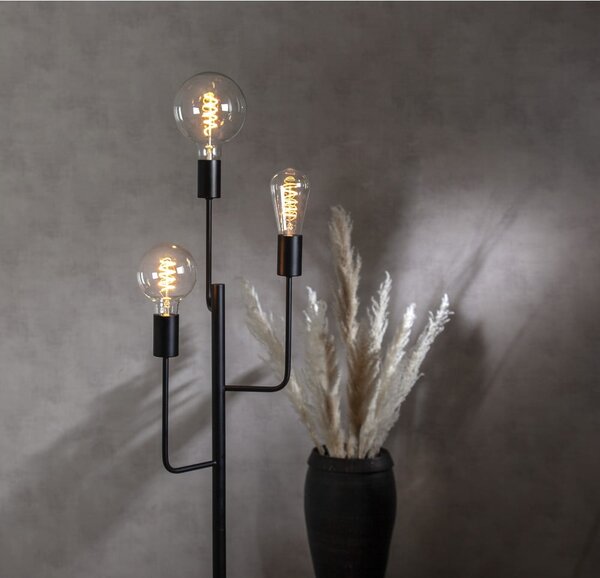 LED/sa žarnom niti žarulja s mogućnosti zatamnjivanja s toplim svjetlom E27, 4 W Spiral Filament – Star Trading