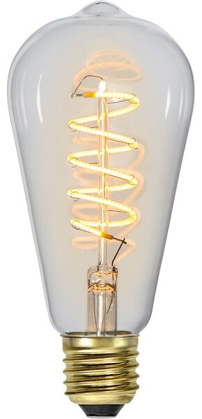 LED/sa žarnom niti žarulja s mogućnosti zatamnjivanja s toplim svjetlom E27, 4 W Spiral Filament – Star Trading